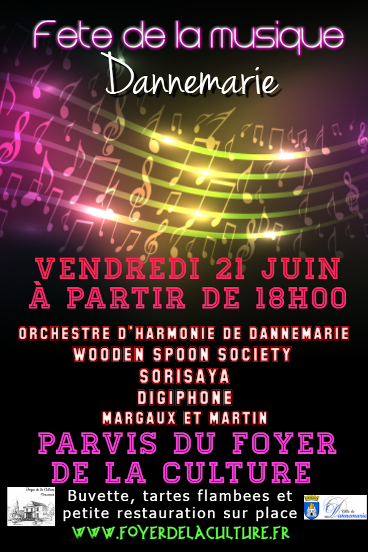 Affiche fête musique 2019