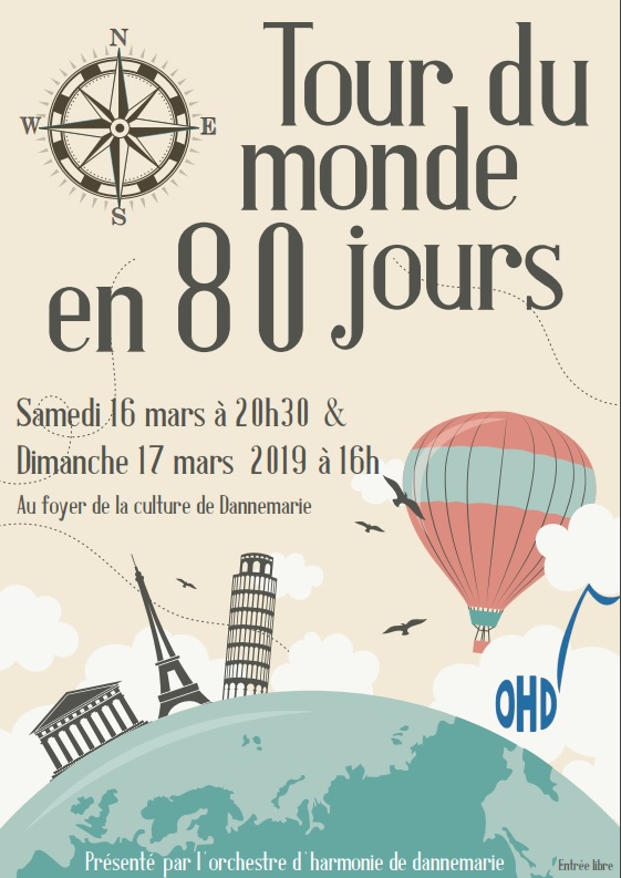 Tour monde 80 jours