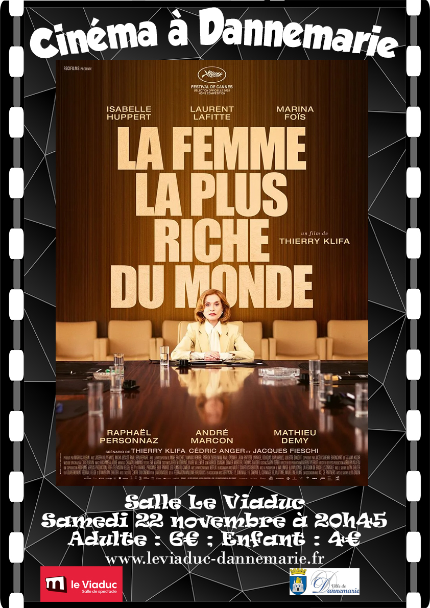 La femme la plus riche du monde samedi